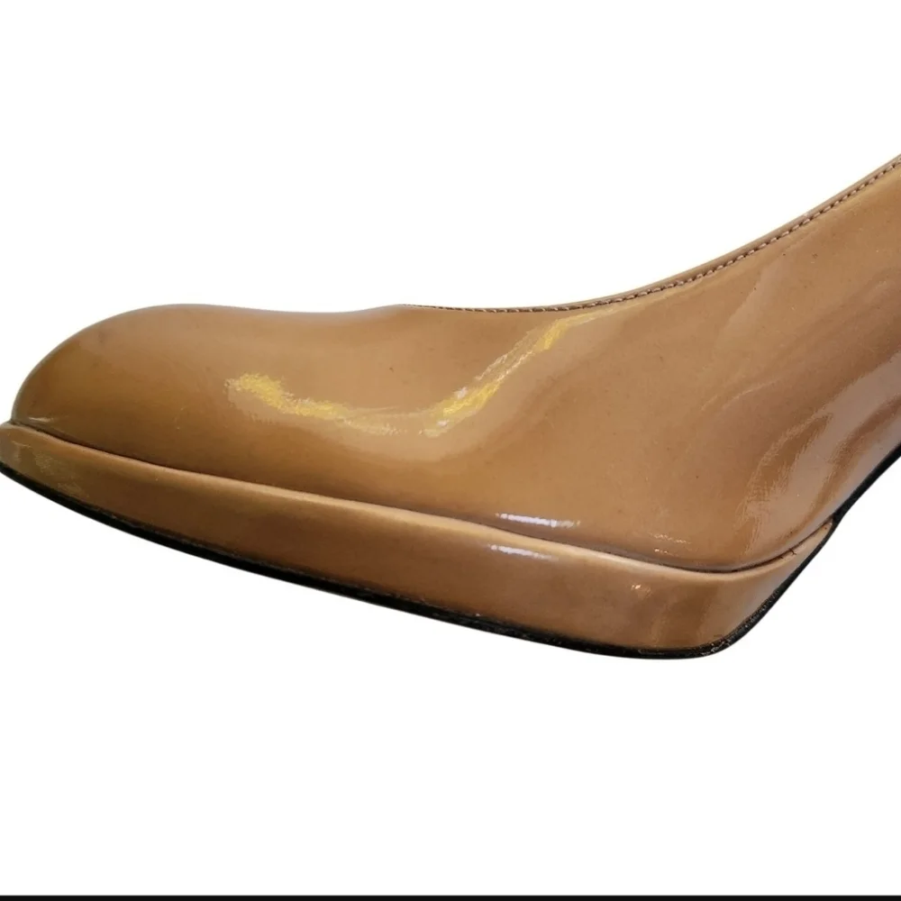 Stuart Weitzman Adobe Aniline Platswoon Pumps Size 10N